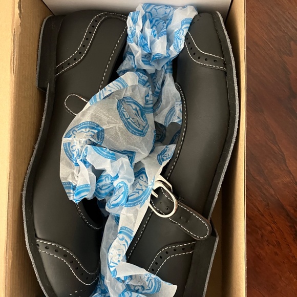 NEW never worn! retro dance shoes in box, wide, 8.5 fits more like 9 - Picture 3 of 3